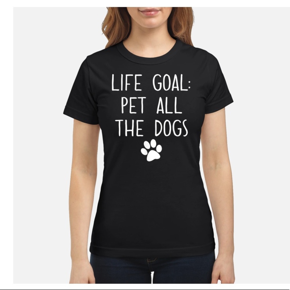 Women’s Classic Black Graphic T-Shirt